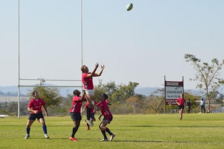 Playing rugby in Nelspruit (Mbombela)