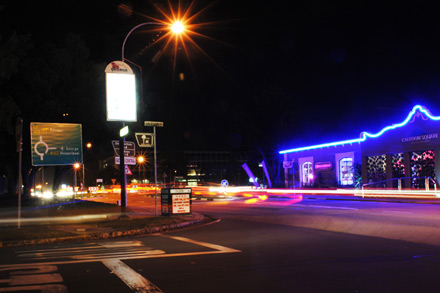 George streets at night