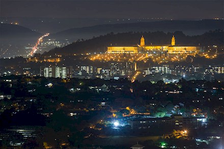 View of the union buildings in Pretoria East