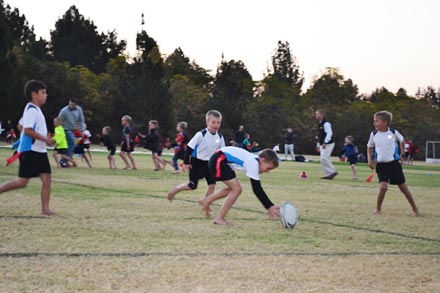 School boy rugby in Silver Lakes