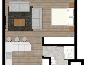 1 Bed Apartment in Melrose Arch