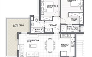 2 Bedroom Apartment in Langeberg Heights