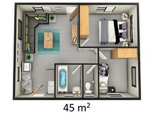 2 Bed House in Dersley