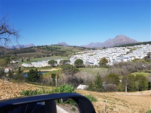 413 m² Land available in Stellenbosch Central