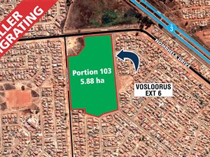5.9 ha Land available in Vosloorus