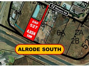 4042 m² Land available in Alrode