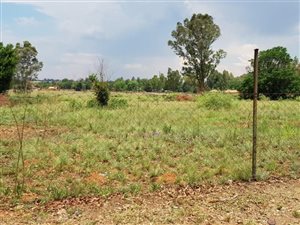 1183 m² Land available in Meyerton South