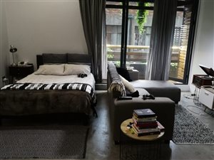 Bachelor apartment in Maboneng Precinct