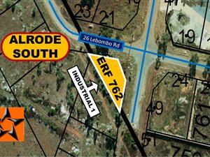485 m² Land available in Alrode