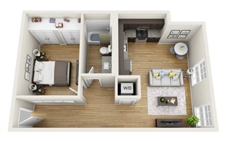 1 Bedroom Apartment in Kwadabeka