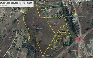 212 ha Land available in Nooitgedacht