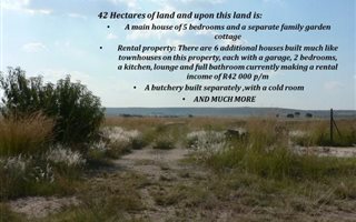 42 ha Farm in Seekoeiwater AH
