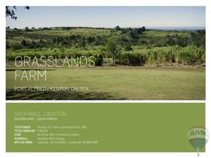81.1 ha Farm in Port Alfred