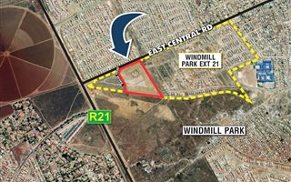 2.9 ha Land available in Windmill Park