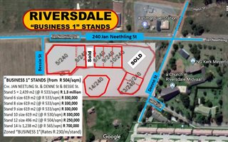 Commercial space in Riversdale