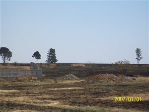 1 ha Land available in Rand Collieries