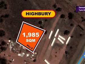 1985 m² Land available in Highbury