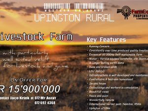 10256 ha Farm in Upington