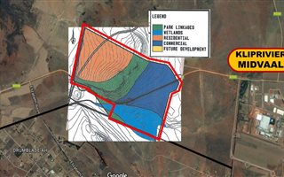 334.4 ha Farmland in Meyerton
