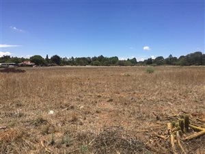 2 ha Land available in Spitskop