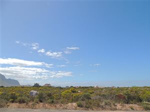 1137 m² Land available in Bettys Bay