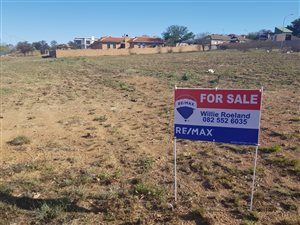 1144 m² Land available in Fochville