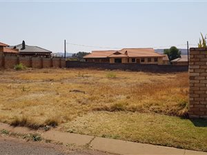 1036 m² Land available in Fochville
