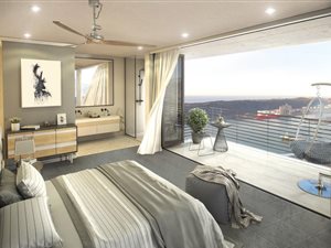 0.5 bedroom flat for sale in Point Waterfront | T2939293