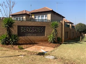 2 Bed Townhouse in Bergtuin