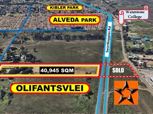 4.1 ha Land available in Olifantsvlei