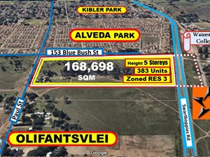 1.7 ha Land available in Olifantsvlei