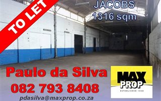 1316 m² Industrial space in Jacobs