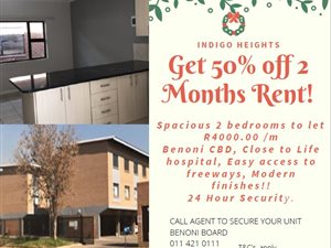 2 Bed Apartment in Benoni Central