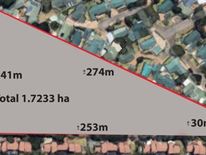 1.7 ha Land available in Weltevreden Park