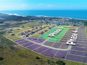 991 m² Land available in Kidds Beach