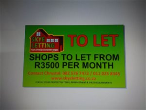 Commercial space in Johannesburg Central and CBD