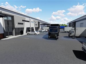 900 m² Industrial space in Louwlardia