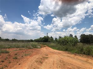 22 ha Land available in Vlakplaats