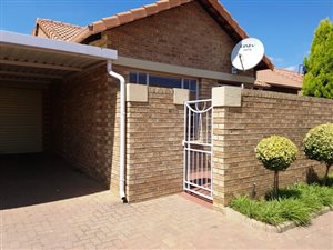 3 Bed Townhouse in Erasmus