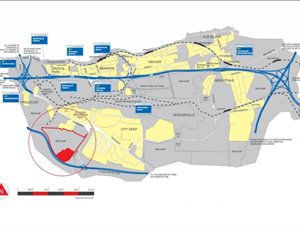 1957 m² Land available in City Deep