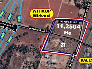 11.3 ha Land available in Pendale AH