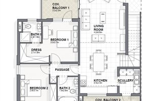 2 Bedroom Apartment in Langeberg Heights