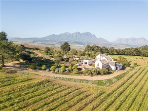 4 ha Farm in Stellenbosch Central
