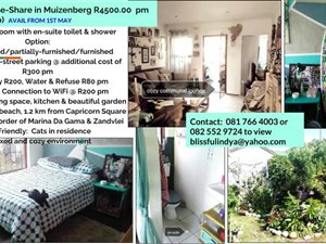 1 Bed House in Muizenberg