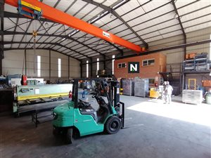970 m² Industrial space in Brakpan North