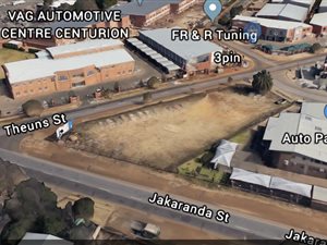 2154 m² Land available in Hennopspark