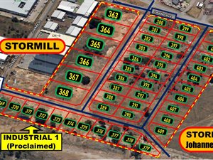 1655 m² Land available in Stormill
