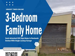 3 Bed Cluster in Newlands East