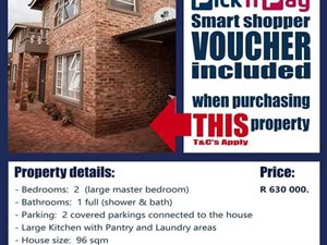2 Bed Townhouse in Potchefstroom Central