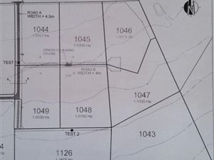 1 ha Land available in Kameeldrift East